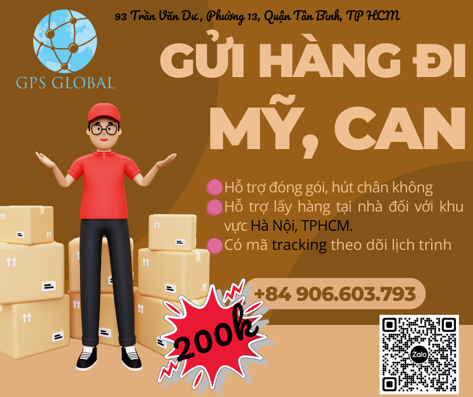 Vận chuyển hàng hóa sang MỸ CANADA